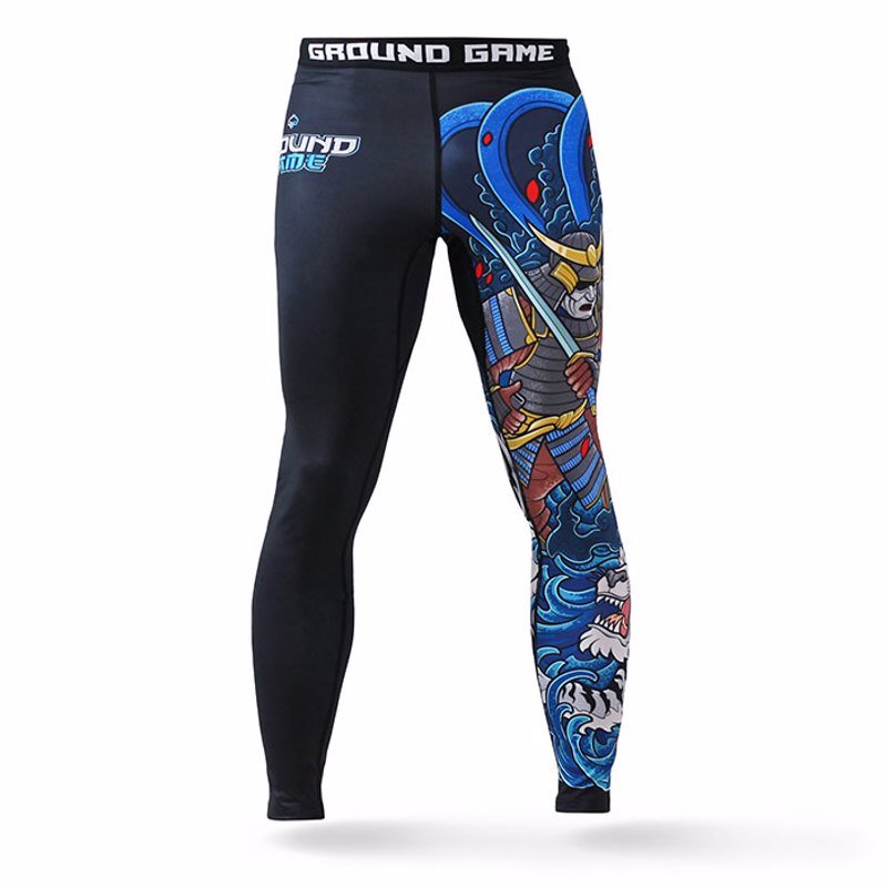 GroundGame yokai 3 GRAPPLING NOGI SPATS- BLACK